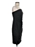 Haute Monde Solid Black Cocktail Dress Size M (estimated) - photo 4