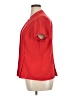 Dana Buchman 100% Polyester Red Short Sleeve Blouse Size XL - photo 5