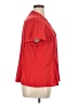 Dana Buchman 100% Polyester Red Short Sleeve Blouse Size XL - photo 4