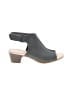 Clarks 100% Leather Gray Sandals Size 9 - photo 1