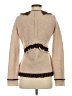 Sparrow 100% Merino Polka Dots Tan Jacket Size S - photo 2
