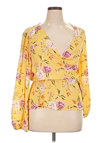 Pleione Long Sleeve Blouse (view 1)