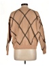 T Tahari Argyle Tan Pullover Sweater Size L - photo 2
