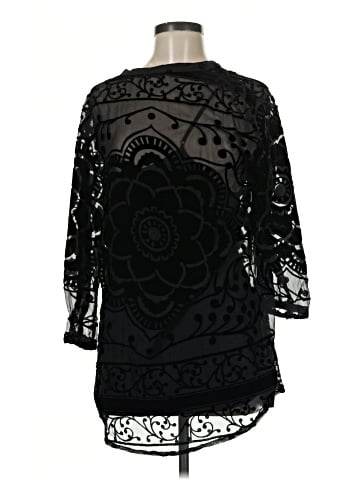 Garnet Hill 3/4 Sleeve Blouse (view 1)