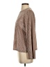 Dantelle Brown Long Sleeve Blouse Size S - photo 5