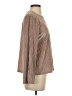 Dantelle Brown Long Sleeve Blouse Size S - photo 4
