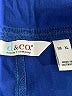 D&Co. Solid Blue Active Pants Size XL - photo 4