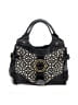 Tracy Reese Graphic Black Shoulder Bag One size - photo 1