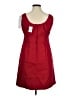 J.Crew 100% Cotton Solid Red Cocktail Dress Size 16 - photo 2