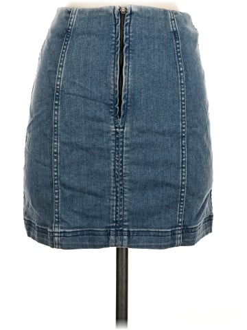 Free People Denim Skirt (view 2)