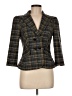 Nanette Lepore 100% Wool Tweed Gray Wool Blazer Size 8 - photo 1