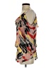 Parker 100% Polyester Orange Pink Sleeveless Blouse Size S - photo 5