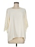 Halston Heritage 100% Polyester Ivory 3/4 Sleeve Blouse Size 8 - photo 1