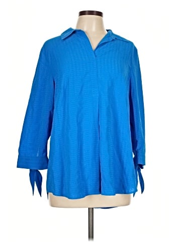 Investments 3/4 Sleeve Blouse (view 1)