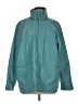 Eddie Bauer 100% Polyester Solid Teal Raincoat Size M - photo 1