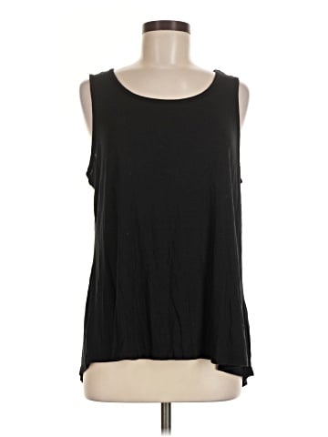 Peace Love World Sleeveless Top (view 1)