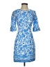 Lilly Pulitzer Paisley Blue Cocktail Dress Size 00 - photo 1