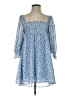 Mi ami 100% Polyester Blue Casual Dress Size XS - photo 1