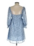 Mi ami 100% Polyester Blue Casual Dress Size XS - photo 2