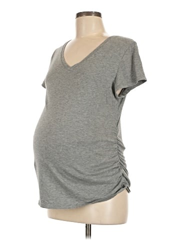 Isabel Maternity Short Sleeve Top (view 1)