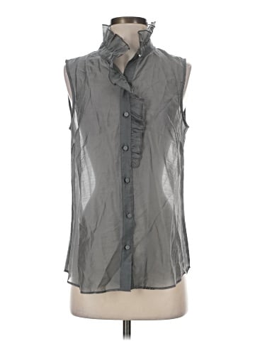 CAbi Sleeveless Button-Down Shirt (view 1)