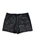 Maurices 100% Polyurethane Metallic Black Skort Size XL - photo 2