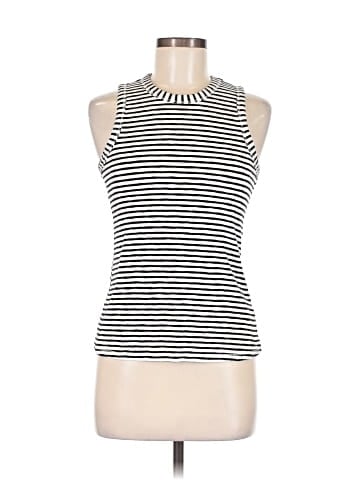 Marled Sleeveless T-Shirt (view 1)