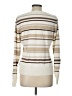 Croft & Barrow 100% Acrylic Stripes Ivory Pullover Sweater Size L - photo 2