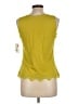 Axcess 100% Cotton Yellow Sleeveless Top Size L - photo 2