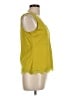 Axcess 100% Cotton Yellow Sleeveless Top Size L - photo 4