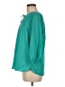 L.L.Bean 100% Cotton Teal 3/4 Sleeve Blouse Size M - photo 5
