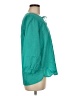L.L.Bean 100% Cotton Teal 3/4 Sleeve Blouse Size M - photo 4