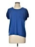 Max Studio Blue Short Sleeve T-Shirt Size L - photo 1