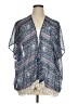 Charlotte Russe Blue Kimono Size XL - photo 1