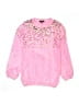 Imoga 100% Nylon Stars Pink Pullover Sweater Size 8 - photo 1