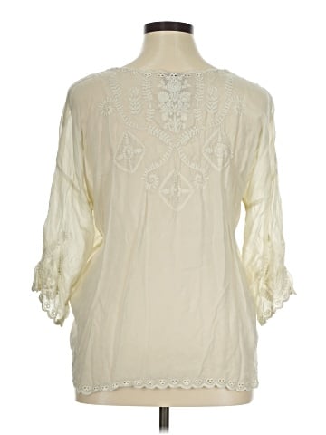 Johnny Was 3/4 Sleeve Blouse (view 2)