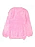 Imoga 100% Nylon Stars Pink Pullover Sweater Size 8 - photo 2