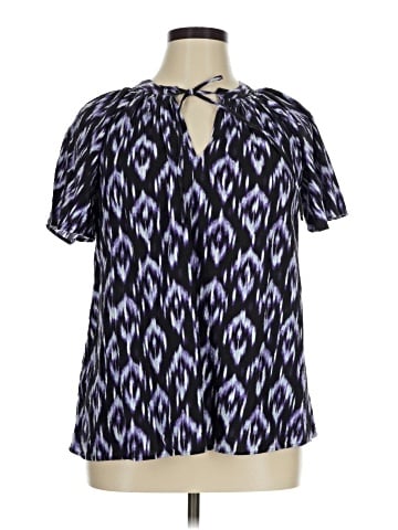 Lane Bryant Short Sleeve Blouse (view 1)