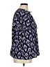 Lane Bryant 100% Cotton Blue Short Sleeve Blouse Size 14 - 16 Plus - photo 4