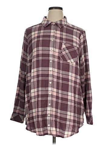 Torrid Long Sleeve Button-Down Shirt (view 1)