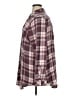 Torrid Plaid Burgundy Long Sleeve Button-Down Shirt Size 1X Plus (1) - photo 5