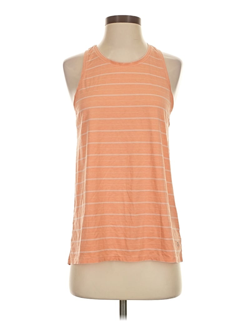 Pre-owned Gap Fit Tank Top Orange Halter Neckline Tops