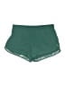 Athleta Solid Green Athletic Shorts Size XL - photo 1