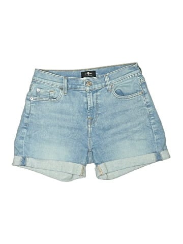 7 For All Mankind Denim Shorts (view 1)