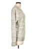 Moth Metallic Silver Pullover Sweater Size L - photo 4