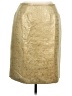 Kasper Metallic Gold Formal Skirt Size 14 Petite - photo 1