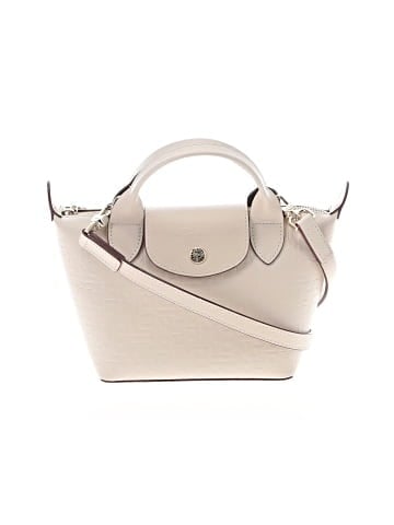 Longchamp Leather Satchel (view 1)