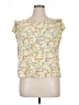 Cure 100% Rayon Yellow Sleeveless Blouse Size XL - photo 1