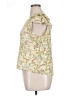 Cure 100% Rayon Yellow Sleeveless Blouse Size XL - photo 5