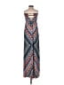 Full Tilt Print Blue Casual Dress Size XS - photo 2